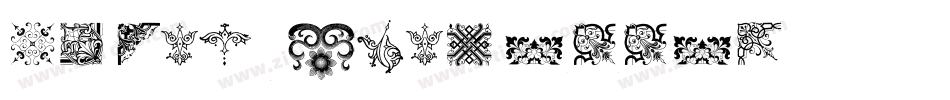 Rough Vignettes字体转换